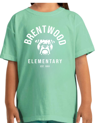 Youth Classic Bulldog Tshirt in Mint
