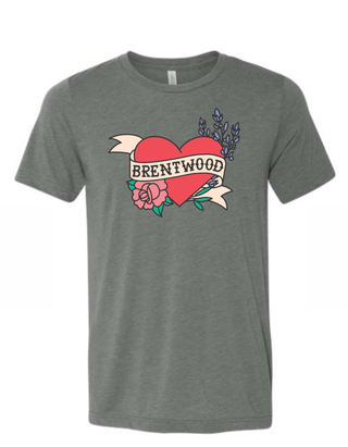Throwback Brentwood Tattoo Shirt - Adult & Youth