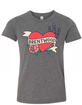 Throwback Brentwood Tattoo Shirt - Adult & Youth